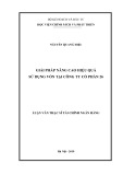 Luận văn Thạc sĩ chuyên ngành Tài chính ngân hàng: Giải pháp nâng cao hiệu quả sử dụng vốn tại Công ty cổ phần 26