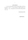 Luận văn Thạc sĩ chuyên ngành Tài chính ngân hàng: Nghiên cứu sự hài lòng của khách hàng đối với chất lượng dịch vụ tín dụng của Quỹ Hỗ trợ Phụ nữ nghèo chi nhánh Bình Thuận