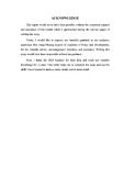 Gradute thesis: Alternative methods to evaluate DHG stock price 