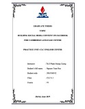 Gradute thesis: Building social media content on Facebook for Cambridge English center