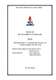 Đề tài nghiên cứu khoa học: Chính phủ điện tử - mô hình một số quốc gia và kinh nghiệm cho Việt Nam