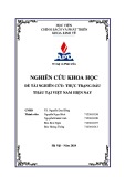 Đề tài nghiên cứu khoa học: Thực trạng đấu thầu tại Việt Nam hiện nay